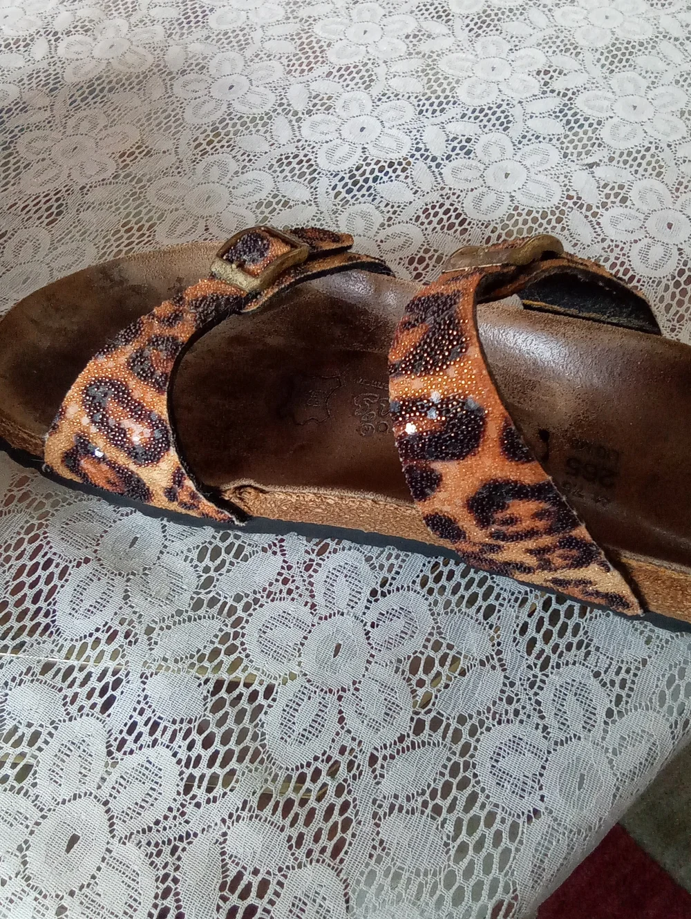 Birkenstock Leopard 2 Strap Sandal, Size 41 ( 10)